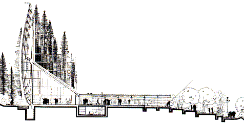 Plano Lateral de una de las casas